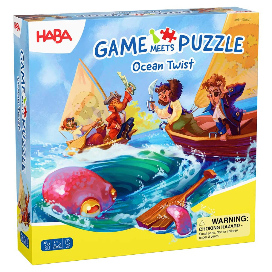 Game Meets Puzzle: Ocean Twist board game