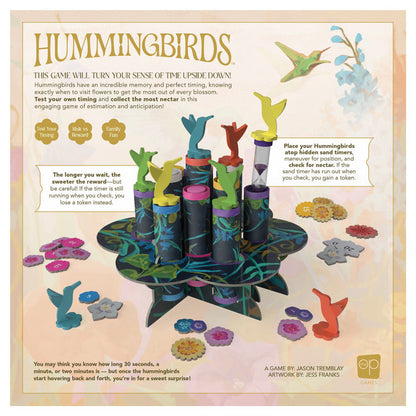 Hummingbirds rear cover