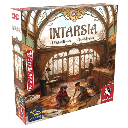Intarsia board game