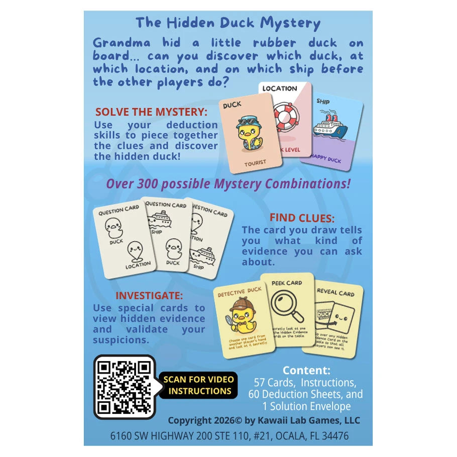 Cruising Duck Mystery