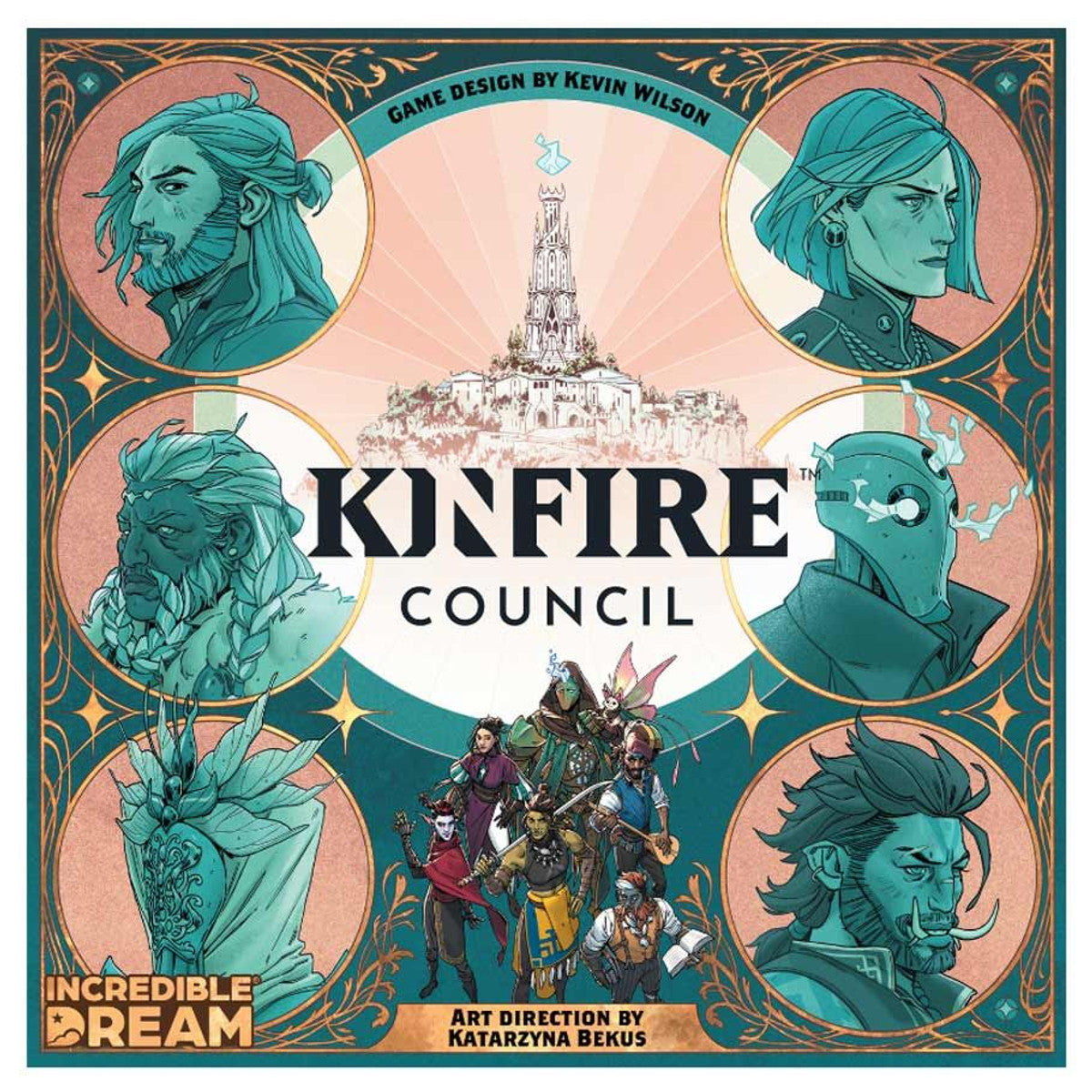 Kinfire Council board game