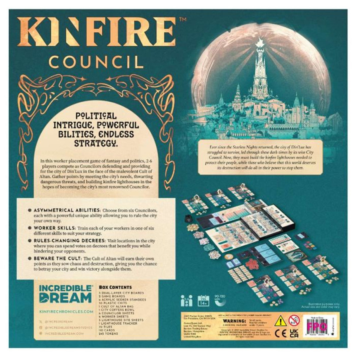 Kinfire Council rear cover