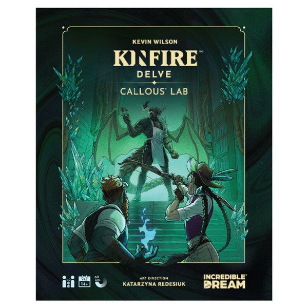 Kinfire Delve: Callous' Lab card game