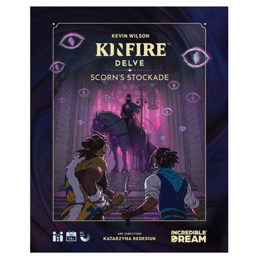 Kinfire Delve: Scorn's Stockade card game