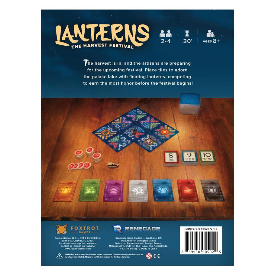 Lanterns: The Harvest Festival rear cover