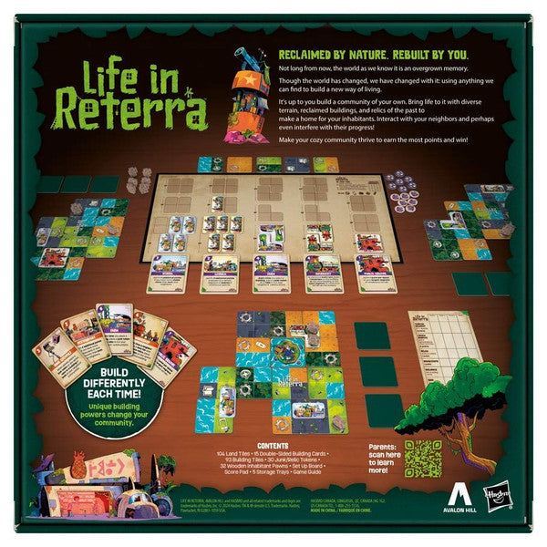Life in Reterra rear cover