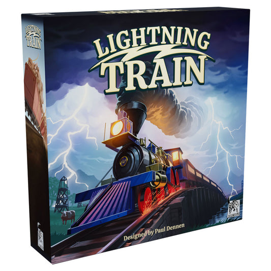Lightning Train board game