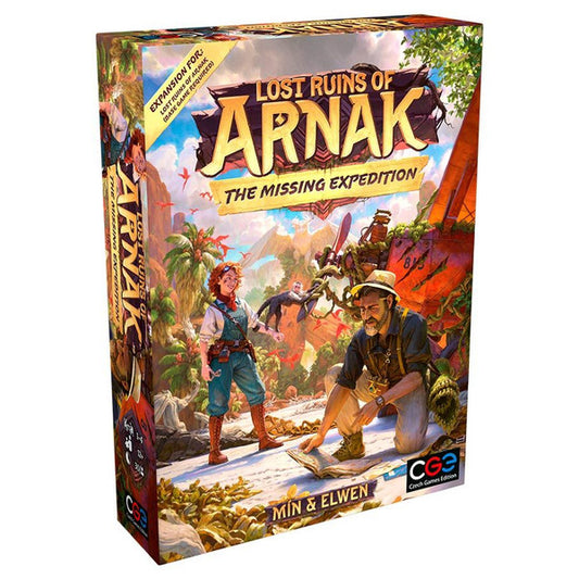 Lost Ruins of Arnak: The Missing Expedition board game expansion