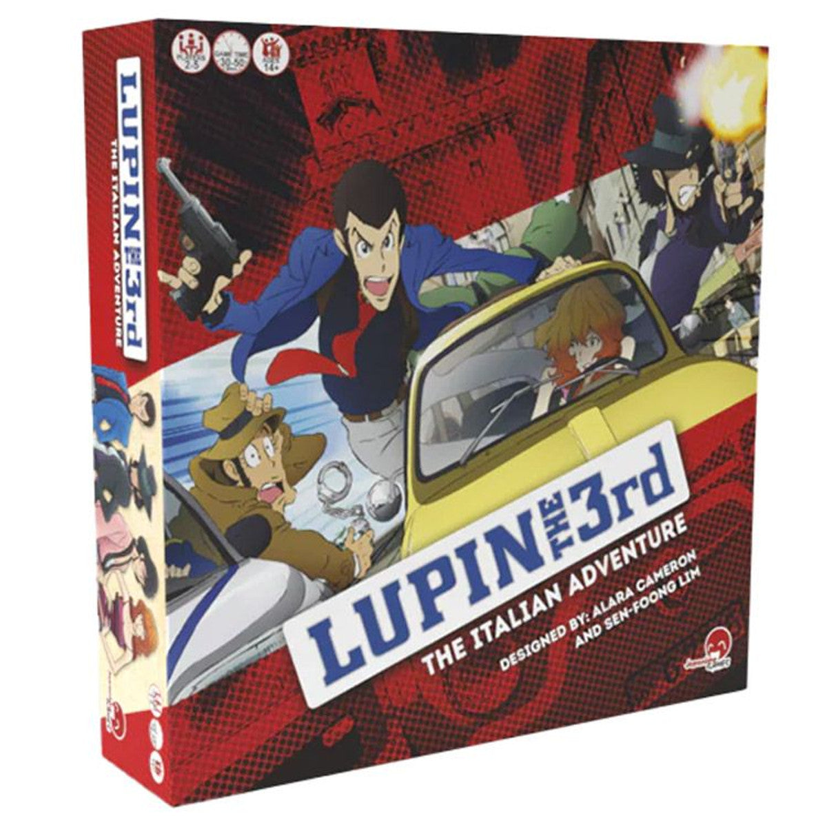 Lupin III: The Italian Adventure board game