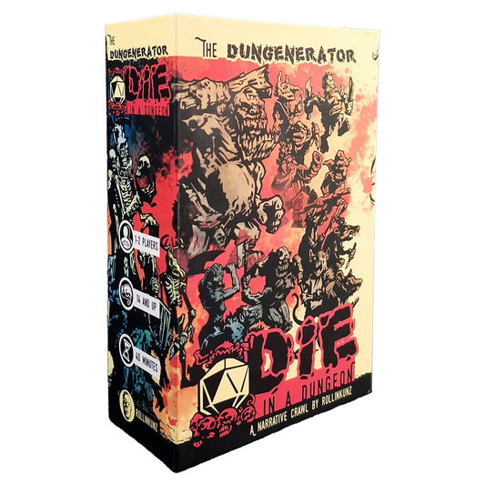 The DUNGENERATOR: DIE in a Dungeon card game