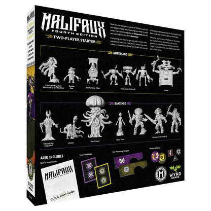 Malifaux 4th Edition: Two‑Player Starter rear cover