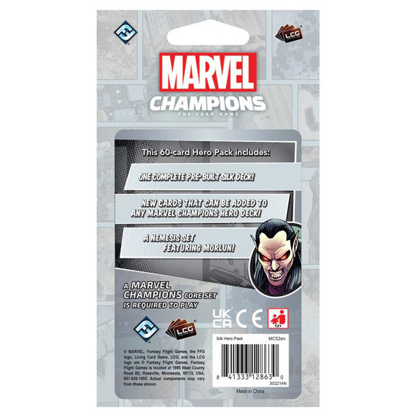 Marvel Champions: The Card Game - Silk Hero Pack rear cover