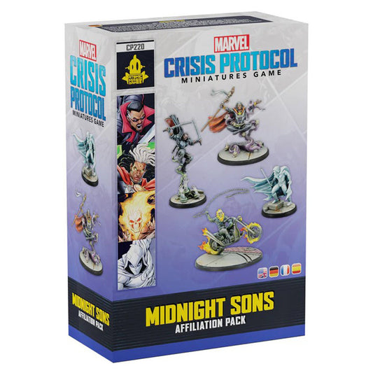 Marvel Crisis Protocol: Midnight Sons Affiliation Pack