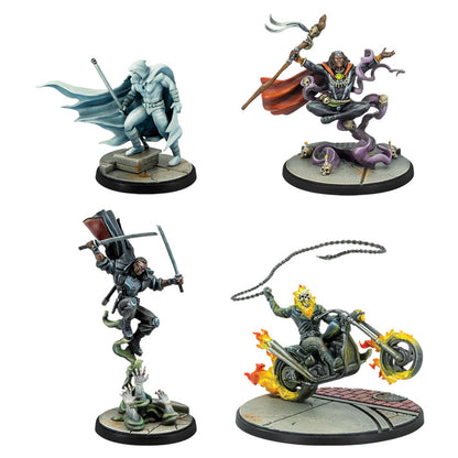Marvel Crisis Protocol: Midnight Sons Affiliation Pack miniatures