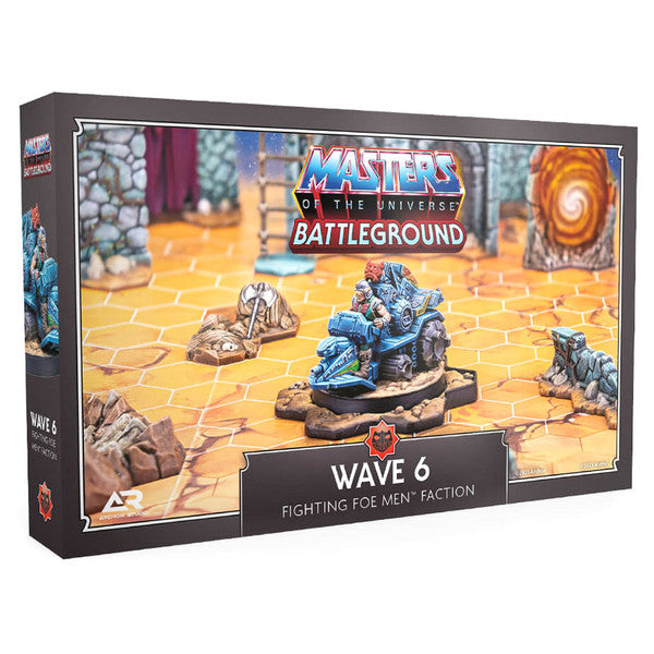Masters of the Universe: Battleground: Fighting Foe Men Faction (Wave 6) miniatures