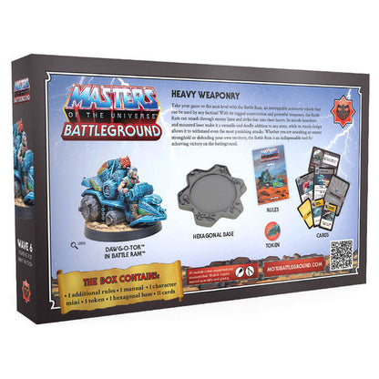 Masters of the Universe: Battleground: Fighting Foe Men Faction (Wave 6) rear cover