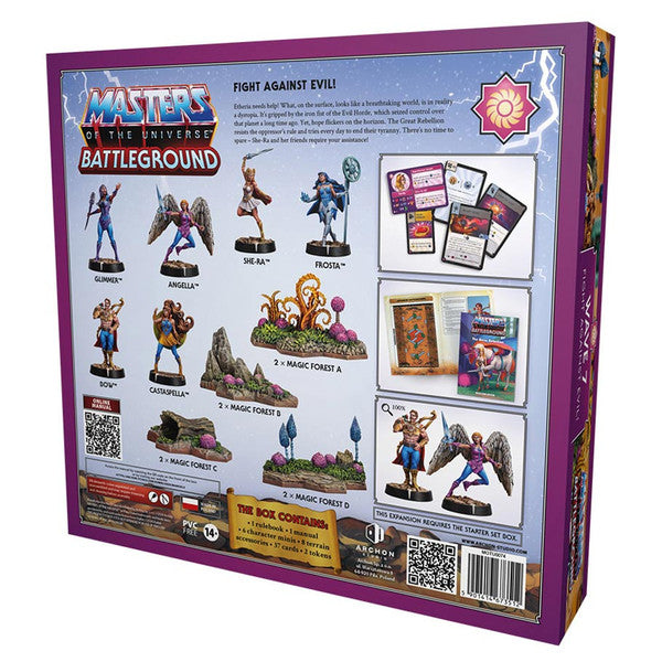 Masters of the Universe: Battleground: The Fight Against Evil (Wave 7) rear cover