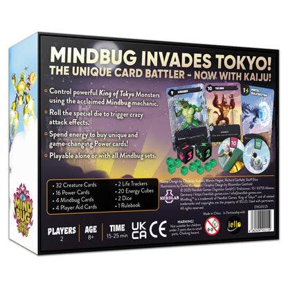 Mindbug x King of Tokyo rear cover