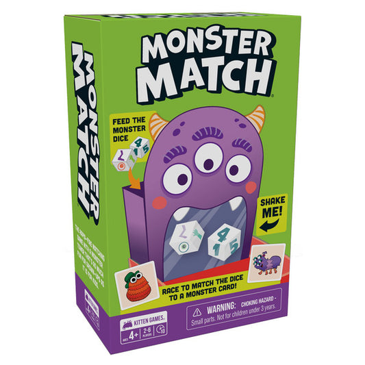 Monster Match dice game