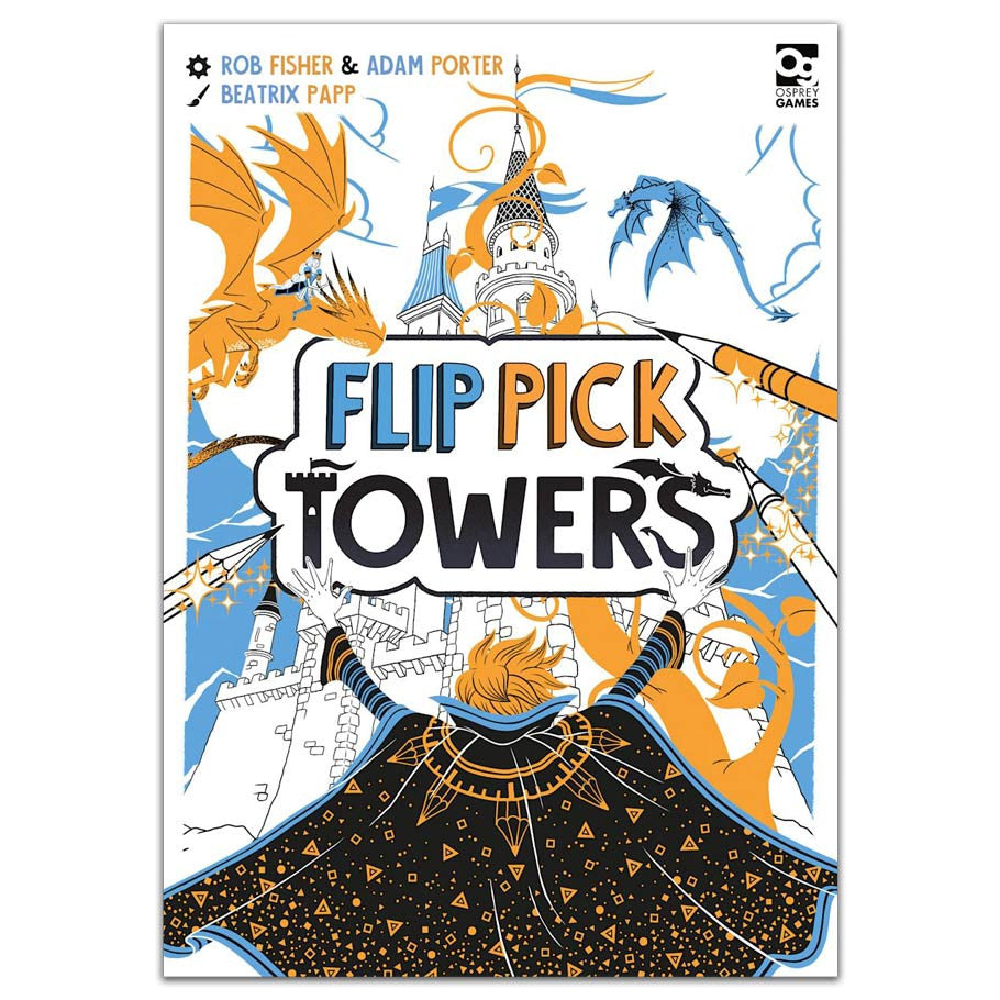 Flip Pick Towers board game