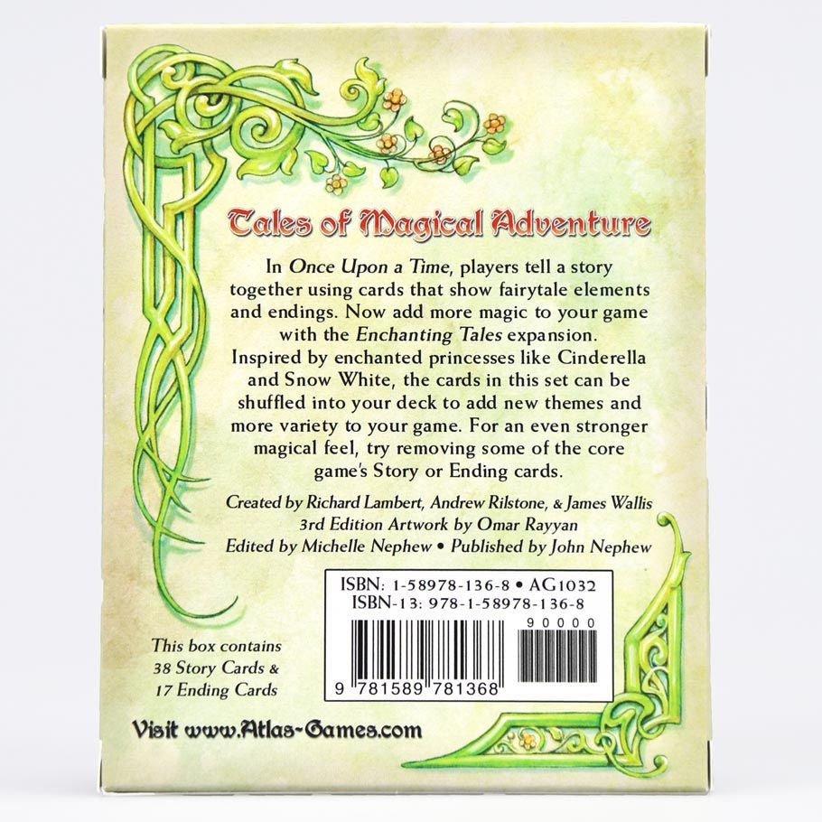 Once Upon a Time: Enchanting Tales rear cover