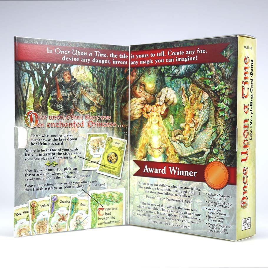 Once Upon a Time: The Storytelling Card Game (3rd Edition) inner flap