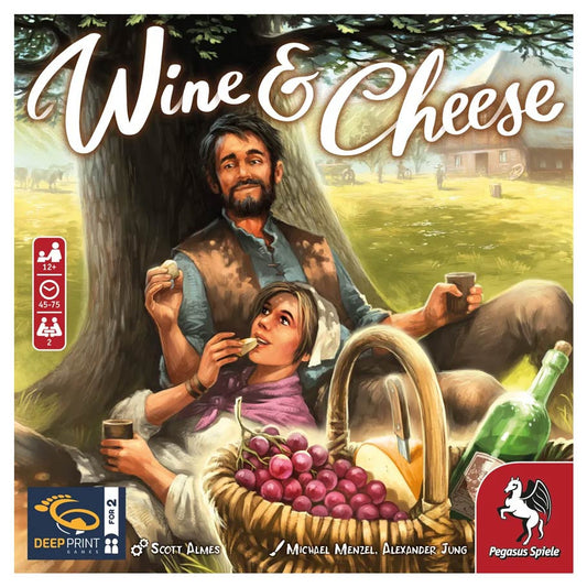 Wine & Cheese board game