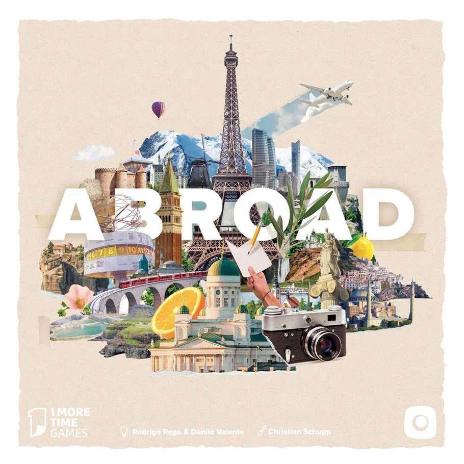 Abroad board game
