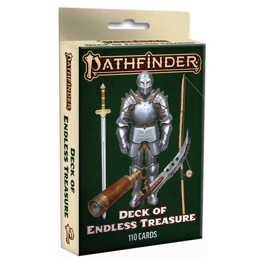PF2E: Deck of Endless Treasure cards