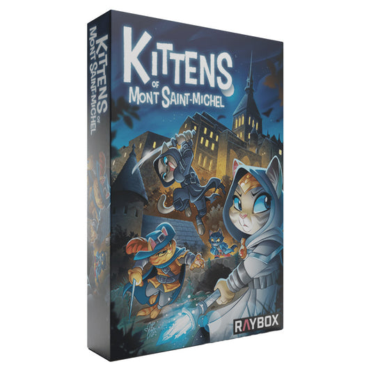 The Kittens of Mont Saint Michel card game
