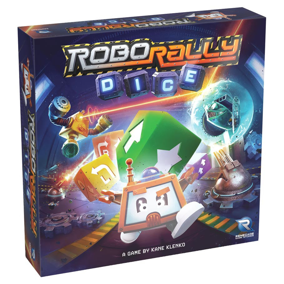Robo Rally Dice board game