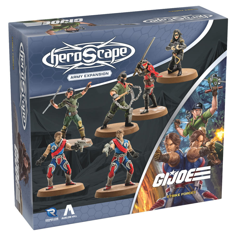 G.I. JOE Heroscape: Strike Forces Army Expansion miniatures game
