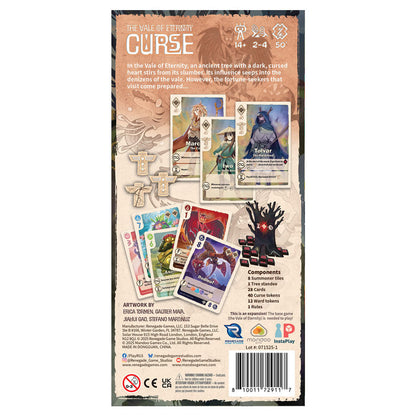 The Vale of Eternity: Curse rear cover