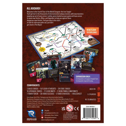 Dungeon Crawler Carl: Unstoppable - The Iron Tangle rear cover
