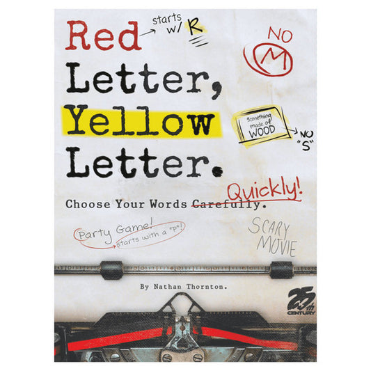 Red Letter Yellow Letter party game