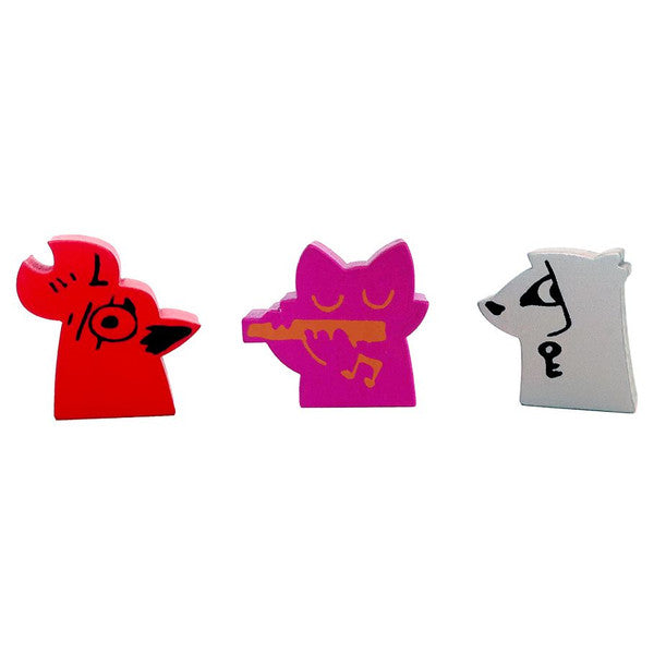 Root: Marauder Hirelings Pack & Hirelings Box meeples