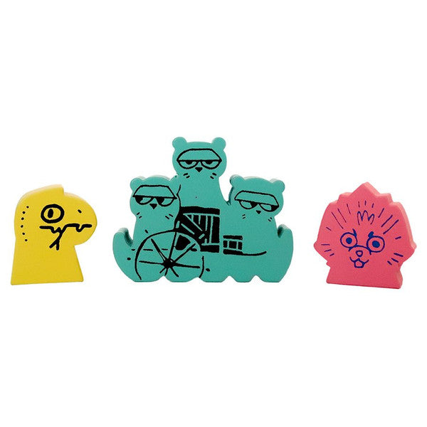 Root: Riverfolk Hirelings Pack meeples