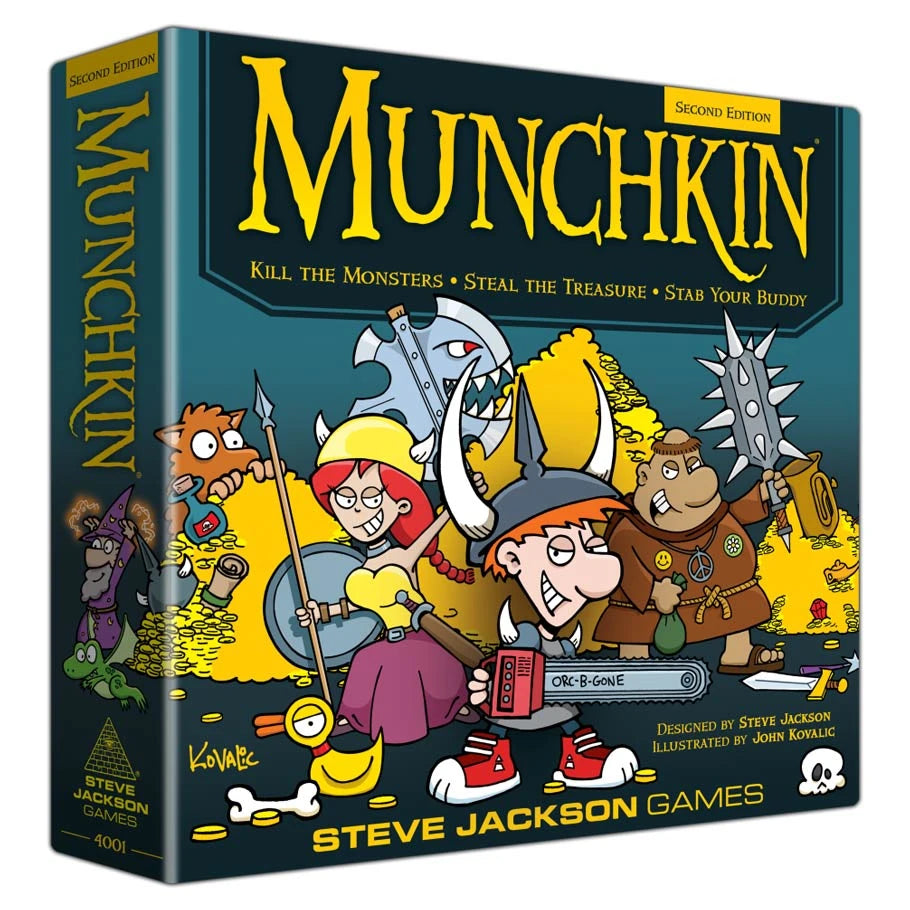 Munchkin: Second Edition crad game