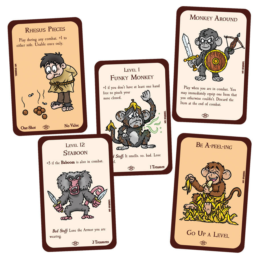 Munchkin: Not My Monkeys cards 