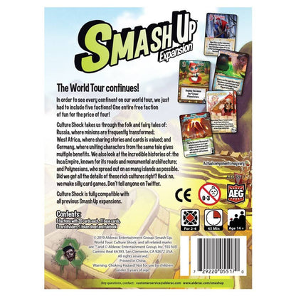 Smash Up: World Tour - Culture Shock rear cover