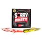 Sorry, What?! party game