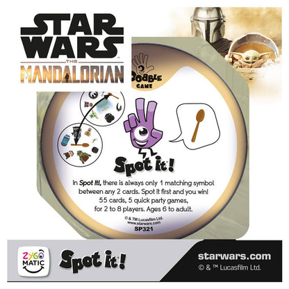 Spot It: Mandalorian rear cover