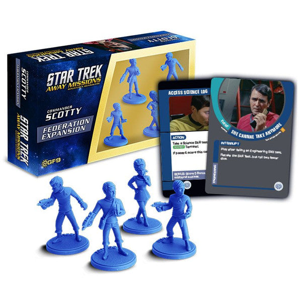 Star Trek: Away Missions: Commander Scotty Expansion components