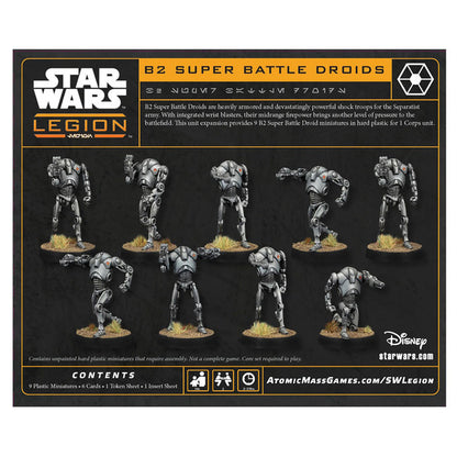 Star Wars Legion: B2 Super Battle Droids rear cover