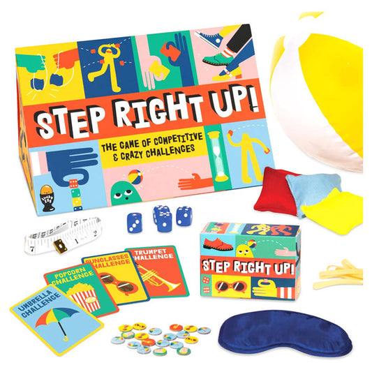 Step Right Up party game