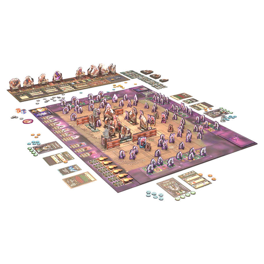 The Last Spell: The Board Game components