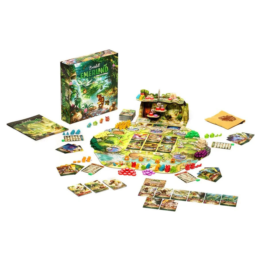 Everdell: Emerland: Collectors Edition components