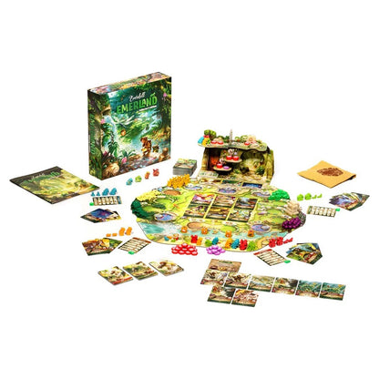 Everdell: Emerland: Collectors Edition components