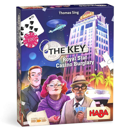 The Key: Royal Star Casino Burglary board game
