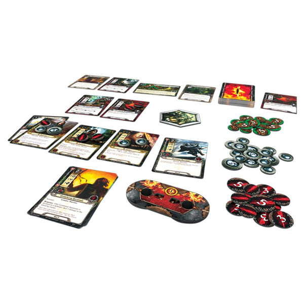 The Lord of the Rings: The Card Game – Revised Core Set components